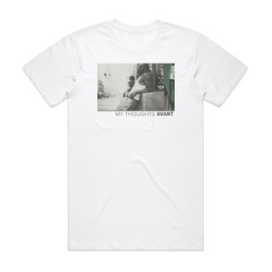 Avant My Thoughts Album Cover T-Shirt White Avant My Thoughts Album Cover T-Shirt White