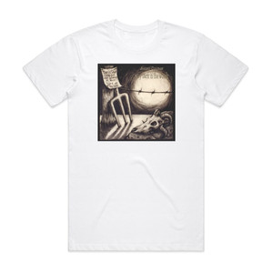 Agony Column Way Back In The Woods Album Cover T-Shirt White Agony Column Way Back In The Woods Album Cover T-Shirt White