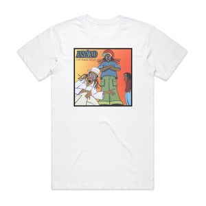 Aswad Cool Summer Reggae Album Cover T-Shirt White Aswad Cool Summer Reggae Album Cover T-Shirt White