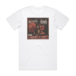 Autopsy Blood Bath Vs Fuck You Album Cover T-Shirt White Autopsy Blood Bath Vs Fuck You Album Cover T-Shirt White