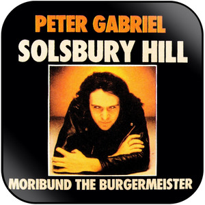 Peter Gabriel Solsbury Hill-1 Album Cover Sticker