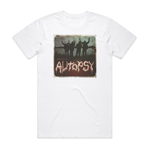 Autopsy Introducing Autopsy Album Cover T-Shirt White Autopsy Introducing Autopsy Album Cover T-Shirt White