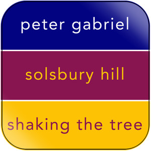 Peter Gabriel Solsbury Hill-3 Album Cover Sticker