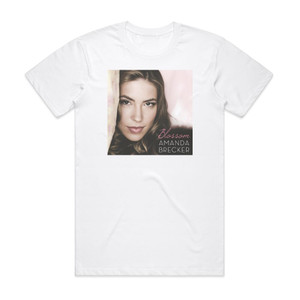 Amanda Brecker Blossom 1 Album Cover T-Shirt White