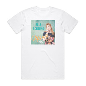 Ale Achtung Marie Album Cover T-Shirt White Ale Achtung Marie Album Cover T-Shirt White
