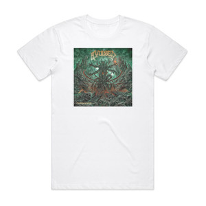 Avulsed Deathgeneration Album Cover T-Shirt White Avulsed Deathgeneration Album Cover T-Shirt White