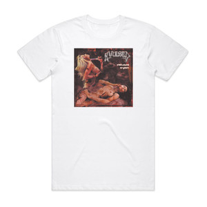 Avulsed Stabwound Orgasm Album Cover T-Shirt White Avulsed Stabwound Orgasm Album Cover T-Shirt White