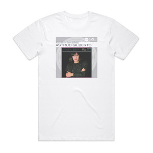 Astrud Gilberto Astrud Gilberto Plus James Last Orchestra Album Cover T-Shirt White Astrud Gilberto Astrud Gilberto Plus James Last Orchestra Album Cover T-Shirt White