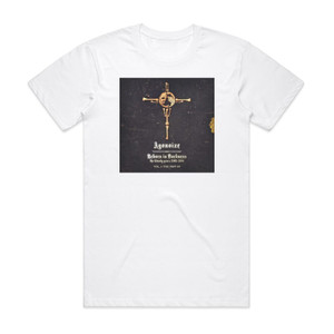 Agonoize Reborn In Darkness The Bloody Years 2003 2014 1 Album Cover T-Shirt White Agonoize Reborn In Darkness The Bloody Years 2003 2014 1 Album Cover T-Shirt White