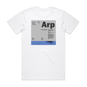 Arp Inversions Album Cover T-Shirt White Arp Inversions Album Cover T-Shirt White