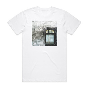 Android Lust Berlin Crater V2 Album Cover T-Shirt White Android Lust Berlin Crater V2 Album Cover T-Shirt White