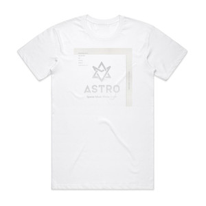 ASTRO Winter Dream Album Cover T-Shirt White ASTRO Winter Dream Album Cover T-Shirt White