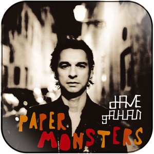 Dave Gahan Paper Monsters Album Cover Sticker