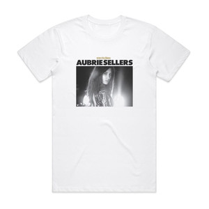 Aubrie Sellers New City Blues Album Cover T-Shirt White Aubrie Sellers New City Blues Album Cover T-Shirt White