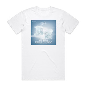 Aly and Fila Quiet Storm Album Cover T-Shirt White Aly and Fila Quiet Storm Album Cover T-Shirt White
