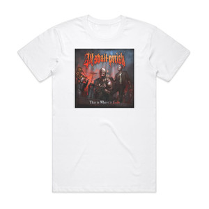 All Shall Perish This Is Where It Ends 1 Album Cover T-Shirt White All Shall Perish This Is Where It Ends 1 Album Cover T-Shirt White