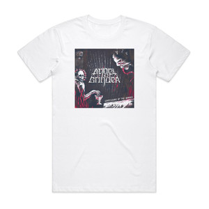 Angel Grinder Confessions Of The Damned Album Cover T-Shirt White Angel Grinder Confessions Of The Damned Album Cover T-Shirt White