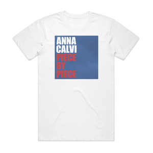 Anna Calvi Piece By Piece Album Cover T-Shirt White Anna Calvi Piece By Piece Album Cover T-Shirt White