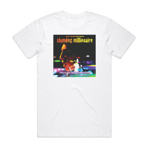 A R Rahman Slumdog Millionaire Album Cover T-Shirt White