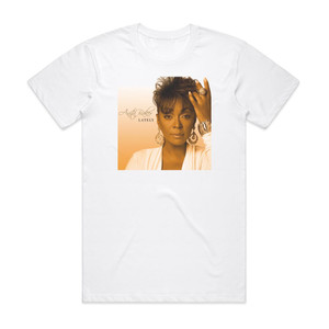 Anita Baker Lately Album Cover T-Shirt White