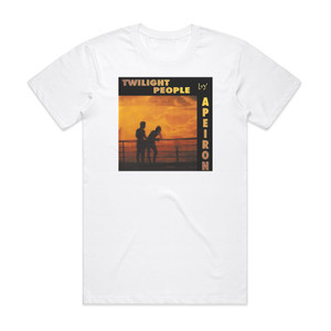 Apeiron Twilight People Album Cover T-Shirt White Apeiron Twilight People Album Cover T-Shirt White