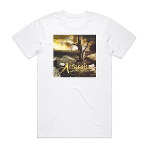 Amaran A World Depraved Album Cover T-Shirt White Amaran A World Depraved Album Cover T-Shirt White