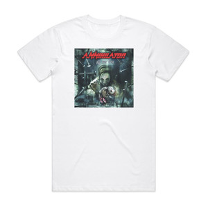 Annihilator All For You Album Cover T-Shirt White Annihilator All For You Album Cover T-Shirt White