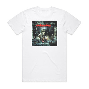 Annihilator All For You 1 Album Cover T-Shirt White Annihilator All For You 1 Album Cover T-Shirt White