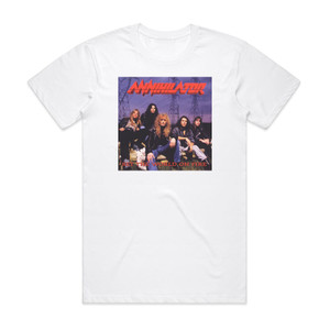 Annihilator Set The World On Fire Album Cover T-Shirt White