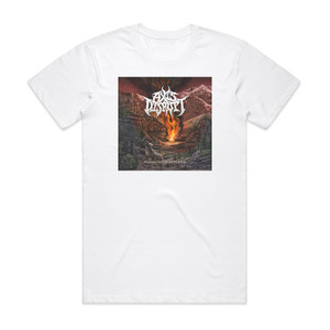 Axis Disrupt Fragilities Of Existence Album Cover T-Shirt White Axis Disrupt Fragilities Of Existence Album Cover T-Shirt White