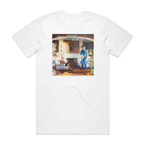 Audience The House On The Hill Album Cover T-Shirt White Audience The House On The Hill Album Cover T-Shirt White