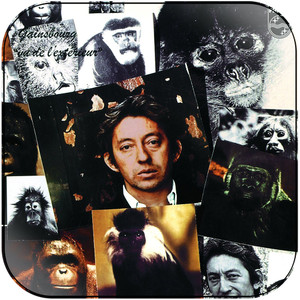 Serge Gainsbourg Vu De Lextrieur Album Cover Sticker Serge Gainsbourg Vu De Lextrieur Album Cover Sticker