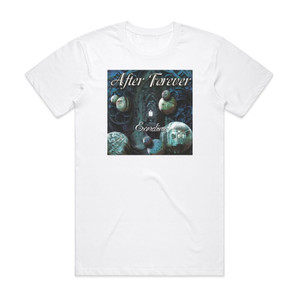 After Forever Exordium Album Cover T-Shirt White After Forever Exordium Album Cover T-Shirt White
