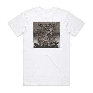 Akral Necrosis Underlight Album Cover T-Shirt White Akral Necrosis Underlight Album Cover T-Shirt White