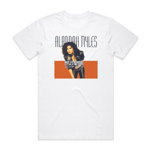 Alannah Myles Myles More The Very Best Of Alannah Myles Album Cover T-Shirt White