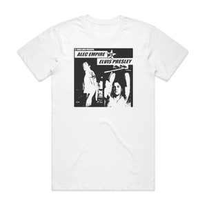 Alec Empire Alec Empire Vs Elvis Presley Album Cover T-Shirt White