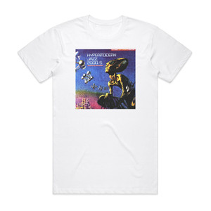 Alec Empire Hypermodern Jazz 20005 Album Cover T-Shirt White Alec Empire Hypermodern Jazz 20005 Album Cover T-Shirt White