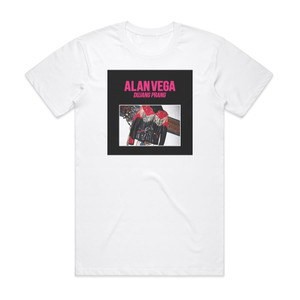 Alan Vega Dujang Prang Album Cover T-Shirt White