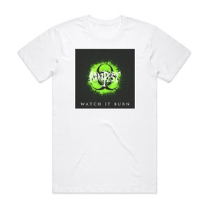 Anna Pest Watch It Burn Album Cover T-Shirt White