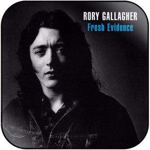 Rory Gallagher Fresh Evidence Album Cover Sticker Rory Gallagher Fresh Evidence Album Cover Sticker