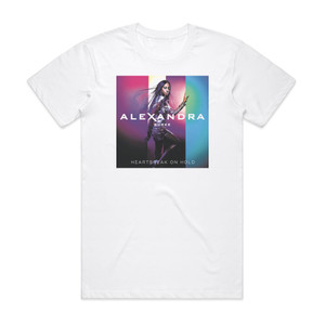 Alexandra Burke Heartbreak On Hold Album Cover T-Shirt White