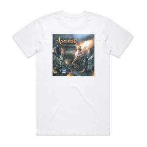 Axenstar The Final Requiem Album Cover T-Shirt White Axenstar The Final Requiem Album Cover T-Shirt White