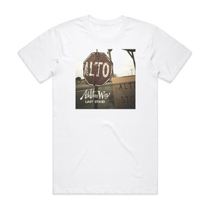 Adelitas Way Last Stand Album Cover T-Shirt White Adelitas Way Last Stand Album Cover T-Shirt White