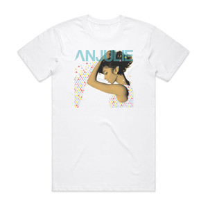 Anjulie Anjulie Album Cover T-Shirt White Anjulie Anjulie Album Cover T-Shirt White
