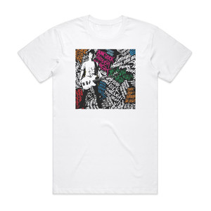 Akihiro Nanba Punk Rock Through The Night Album Cover T-Shirt White Akihiro Nanba Punk Rock Through The Night Album Cover T-Shirt White