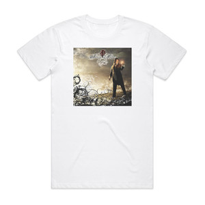 Andre Matos Time To Be Free Album Cover T-Shirt White Andre Matos Time To Be Free Album Cover T-Shirt White