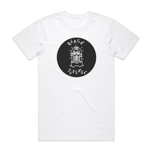 Adana Twins Black Jukebox 01 Album Cover T-Shirt White Adana Twins Black Jukebox 01 Album Cover T-Shirt White