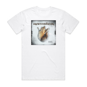 Anew Revolution Rise Album Cover T-Shirt White