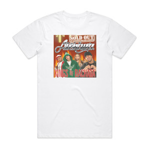 Aventura Kings Of Bachata Sold Out At Madison Square Garden Album Cover T-Shirt White