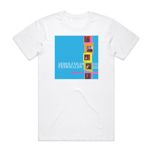 Aerolineas Federales Hop Hop Album Cover T-Shirt White
